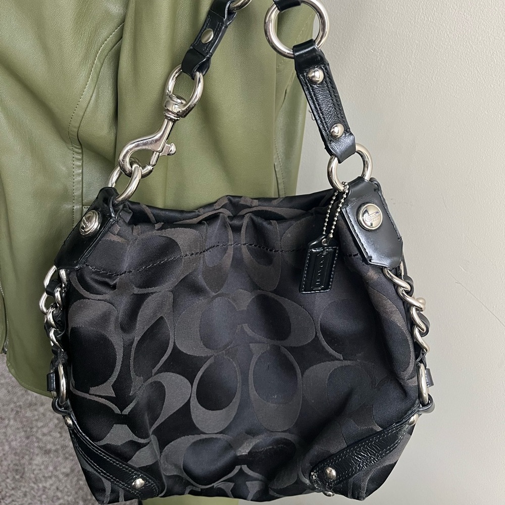 Coach Lynn Soho Signature Hobo Bag